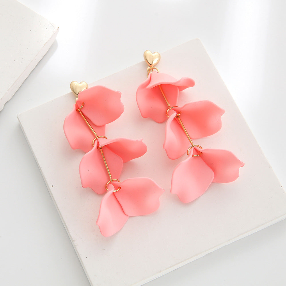 Long Petals Earrings