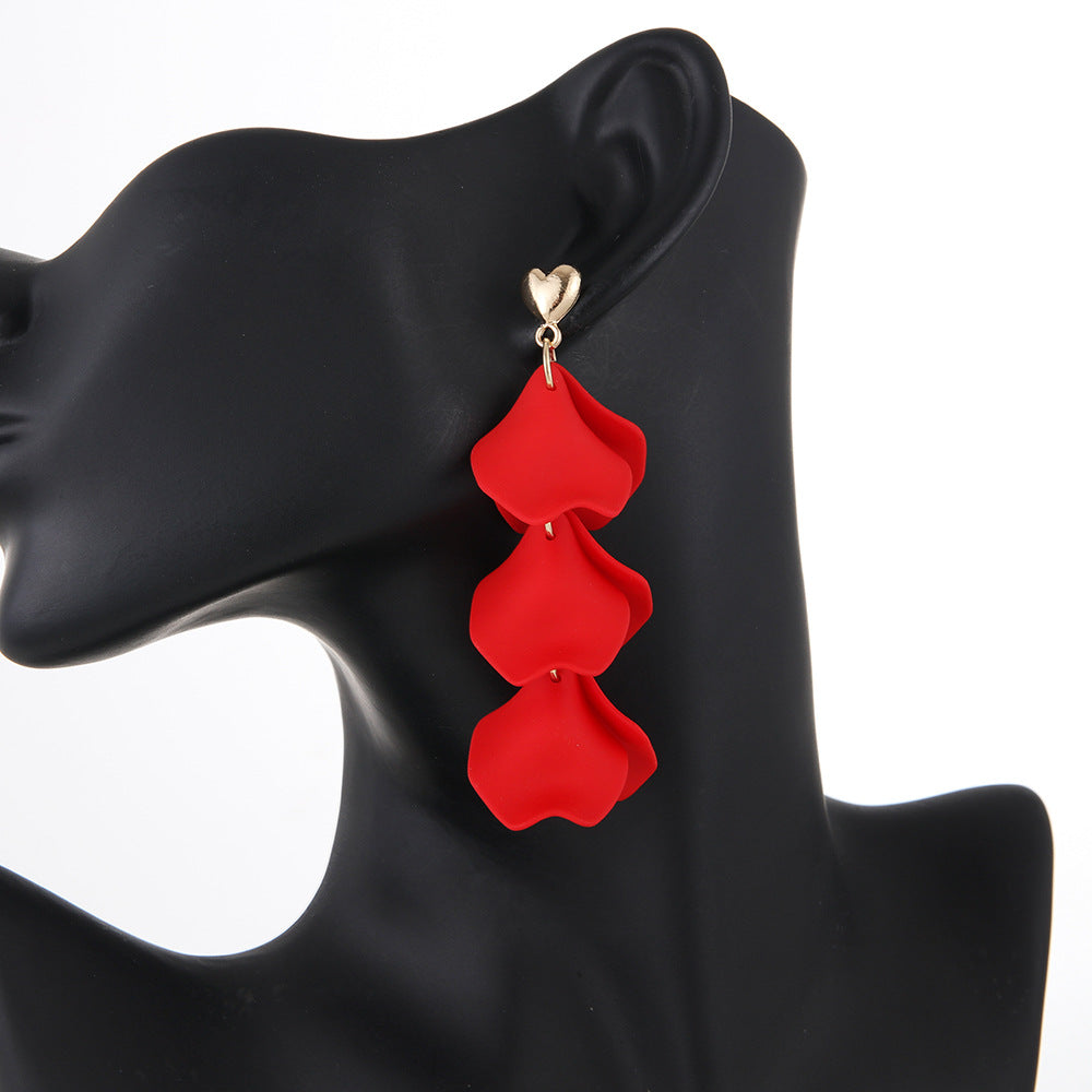 Long Petals Earrings