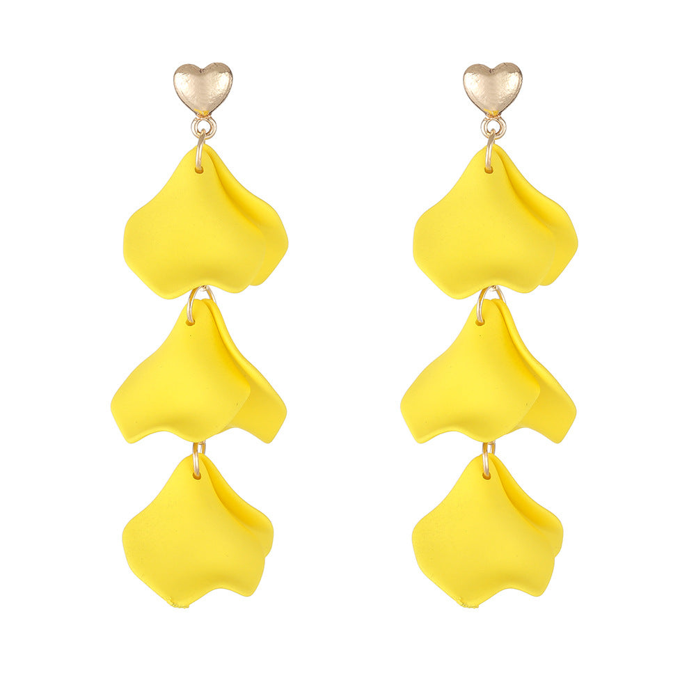 Long Petals Earrings