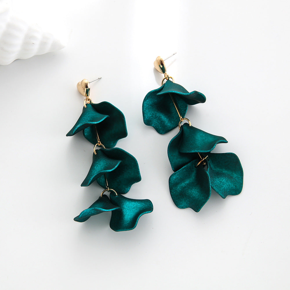 Long Petals Earrings