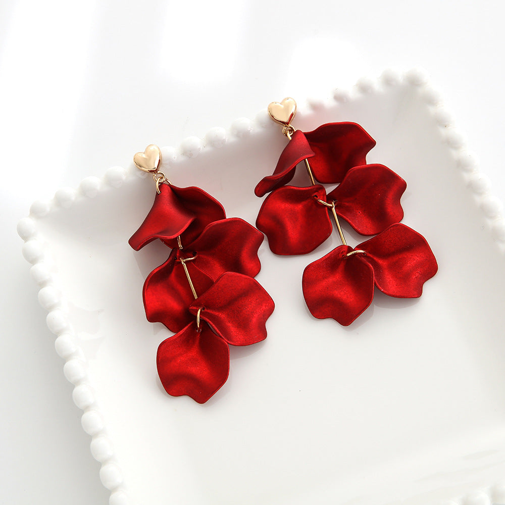 Long Petals Earrings