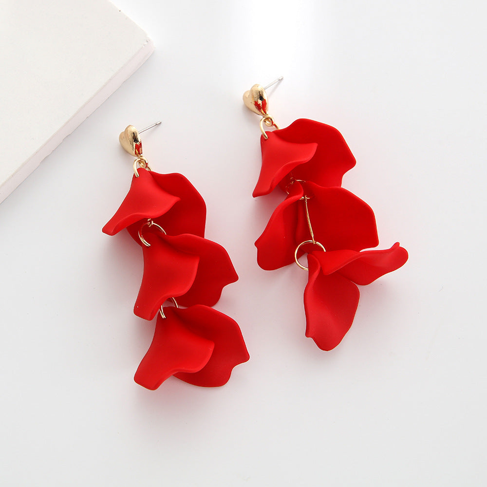 Long Petals Earrings