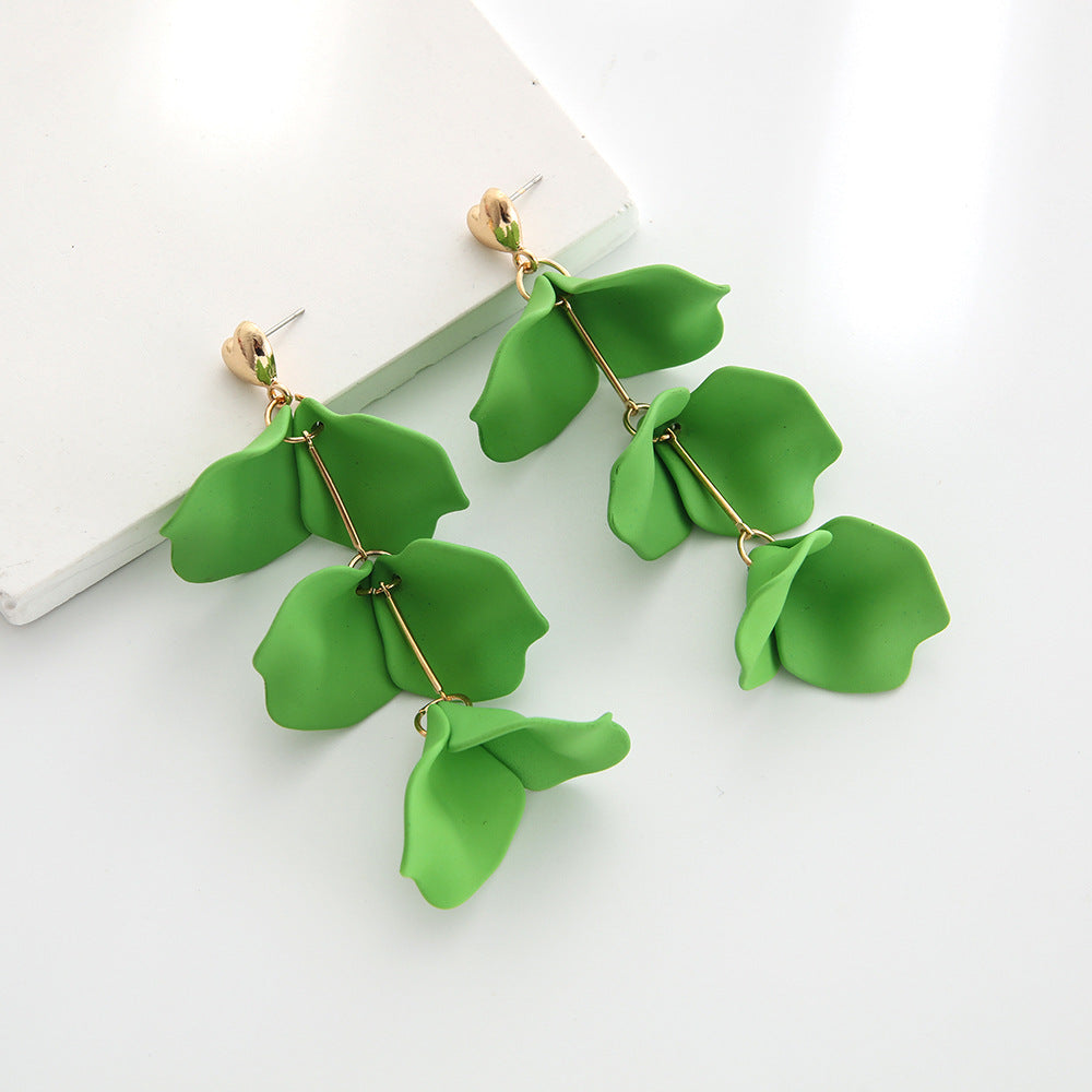 Long Petals Earrings