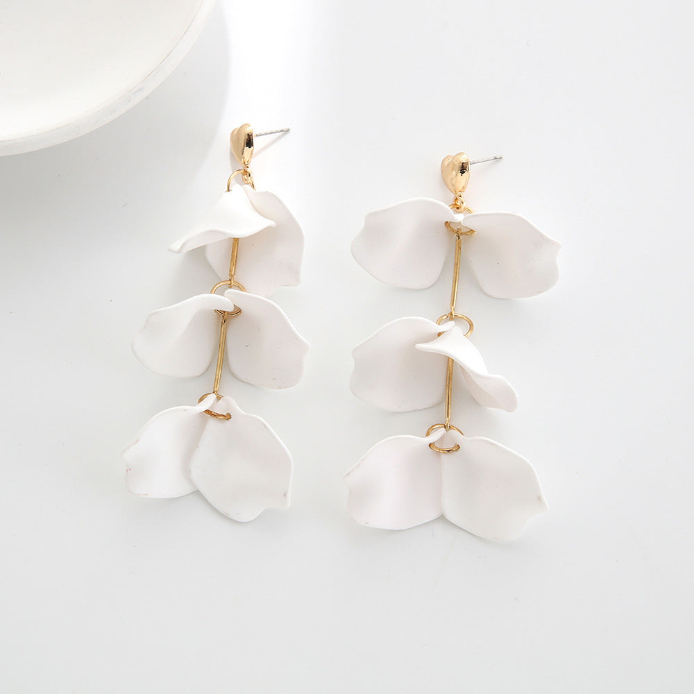 Long Petals Earrings