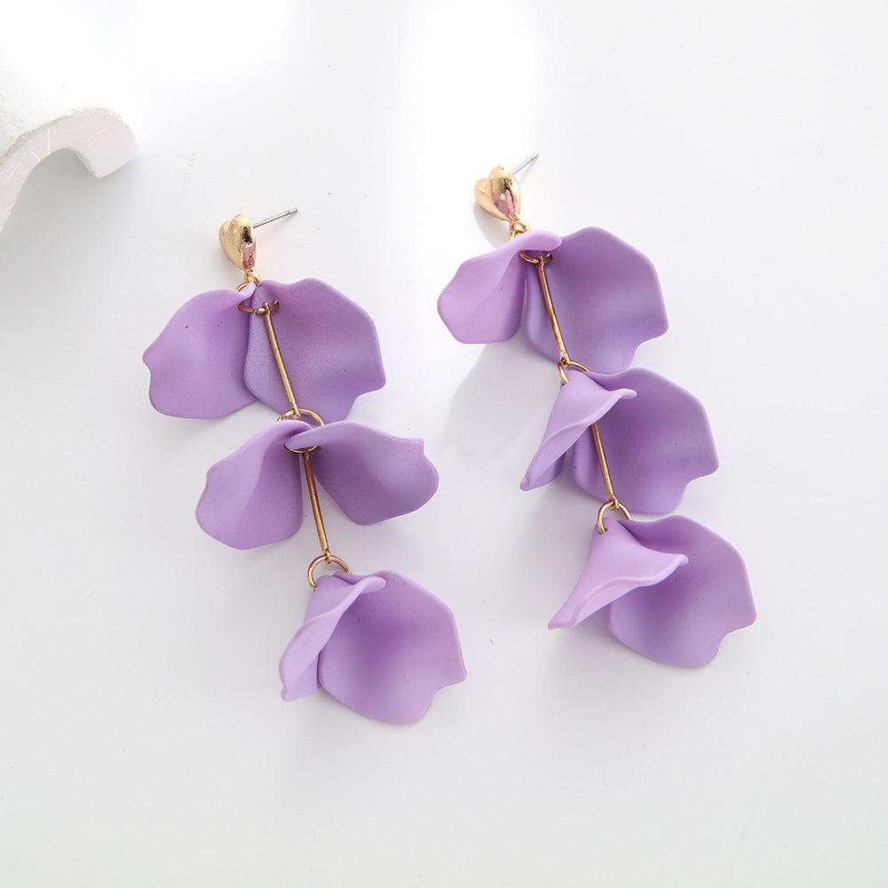 Long Petals Earrings