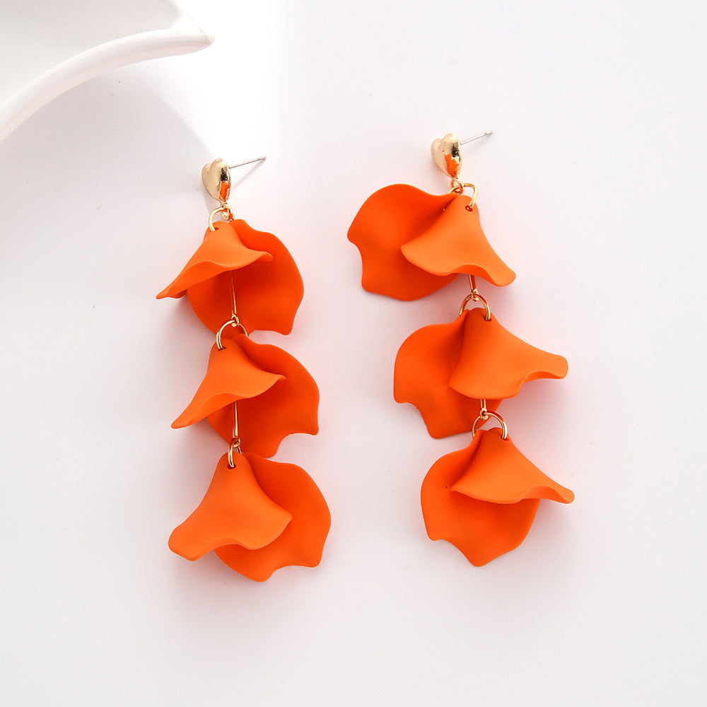 Long Petals Earrings
