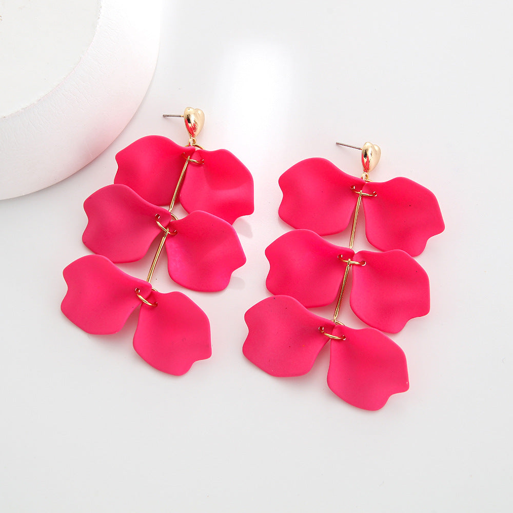 Long Petals Earrings