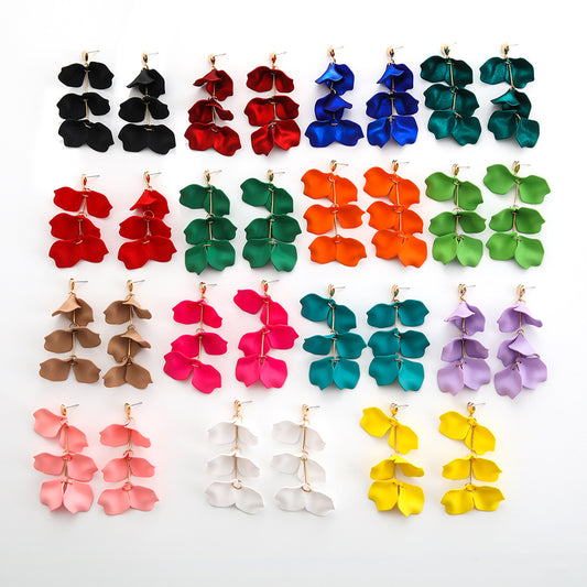 Long Petals Earrings