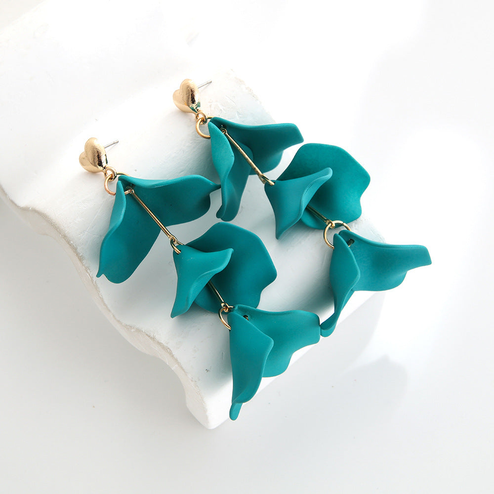 Long Petals Earrings